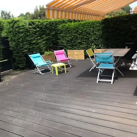 Apartmán Res Sevigne 3p Terrasse Wifi Piscine Tennis A 200m De La Plage Deauville