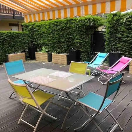 Apartmán Res Sevigne 3p Terrasse Wifi Piscine Tennis A 200m De La Plage
